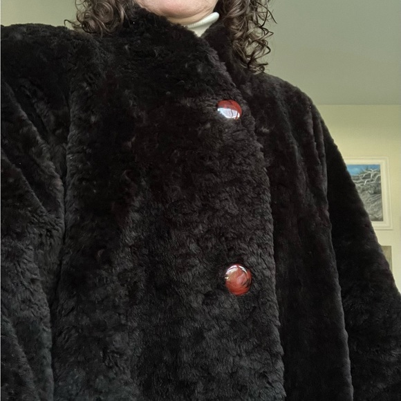 Comme Du Vrai chocolate faux fur - Picture 3 of 8